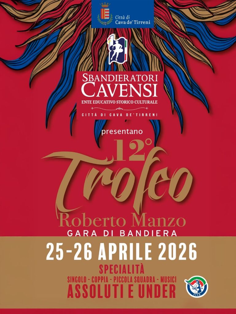 A Cava De’ Tirreni il 12° Trofeo “Roberto Manzo”: tradizione ma anche sport!