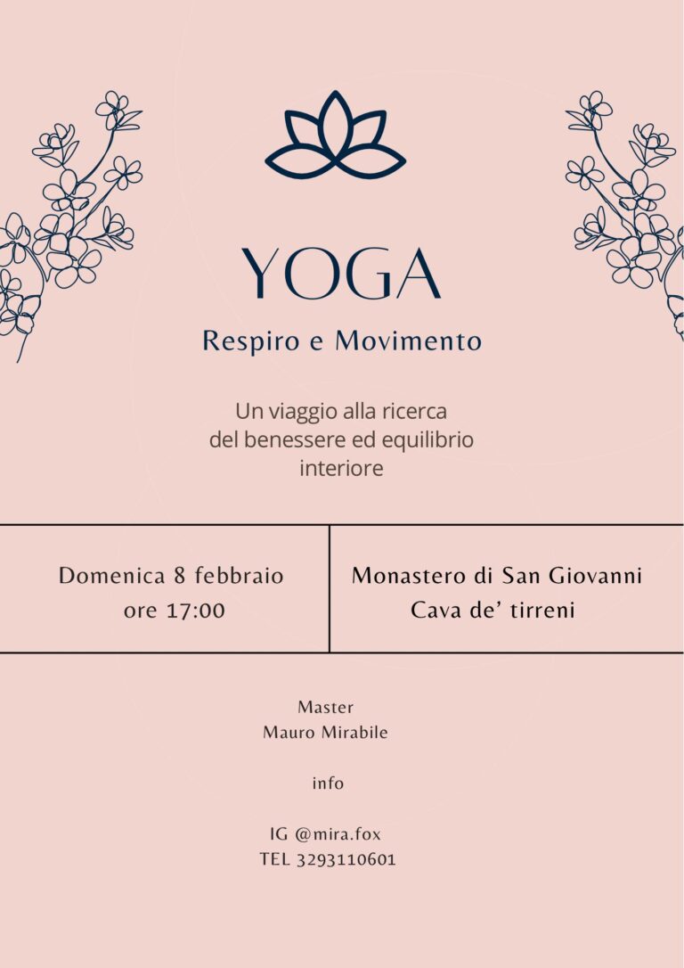 Yoga, Respiro e Movimento – Un percorso di benessere ed equilibrio interiore
